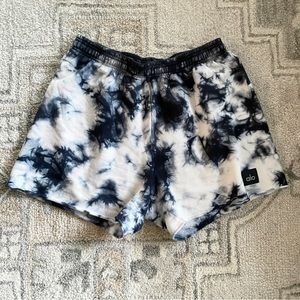 Alo Yoga Tie-Dye Gym Sweat Short